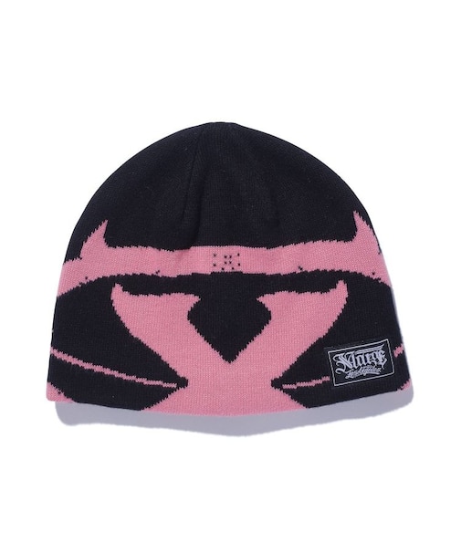 X MONSTER LOGO BEANIE