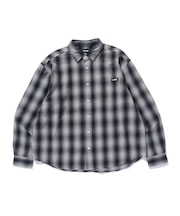 OVERDYED OMBRE CHECK SHIRT