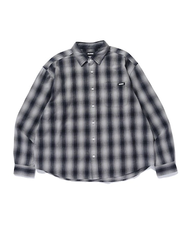 OVERDYED OMBRE CHECK SHIRT
