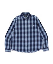 OVERDYED OMBRE CHECK SHIRT