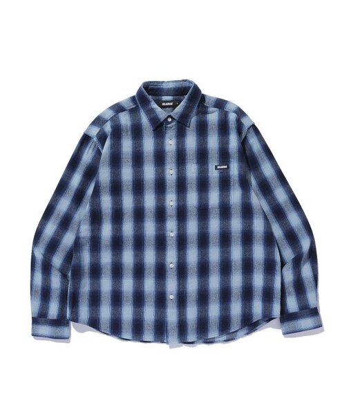 OVERDYED OMBRE CHECK SHIRT