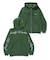 CURSIVE ZIP UP HOODED SWEATSHIRT