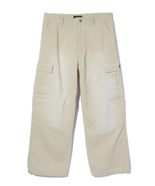 FADED CORDUROY CARGO PANTS