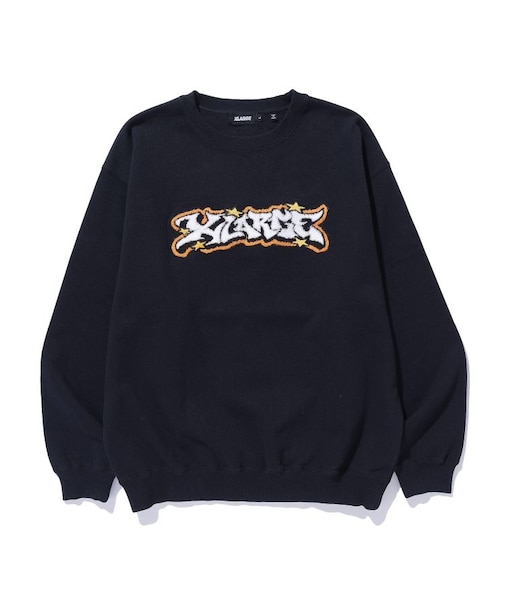 STAR GRAFF CREWNECK SWEATSHIRT