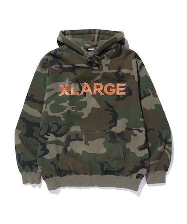 RHINESTONE PULLOVER HOODED SWEATSHIRT