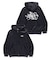 TAGGING VELOUR ZIP HOODIE