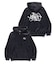 TAGGING VELOUR ZIP HOODIE