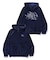 TAGGING VELOUR ZIP HOODIE