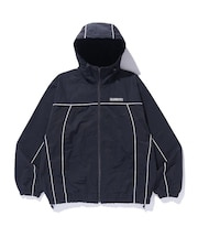CURVED NYLON JACKET