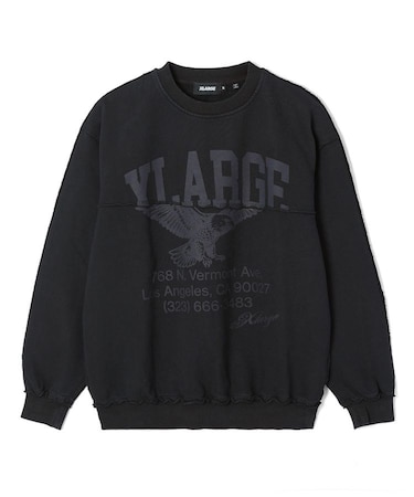 SPLIT CREWNECK SWEATSHIRT