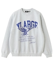 SPLIT CREWNECK SWEATSHIRT