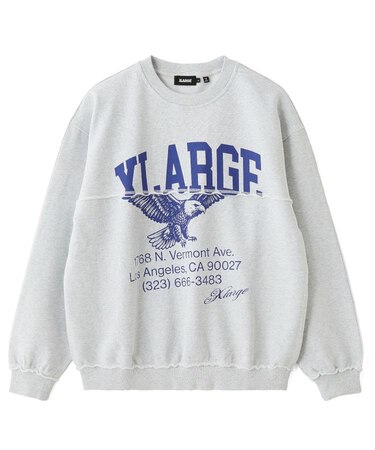 SPLIT CREWNECK SWEATSHIRT