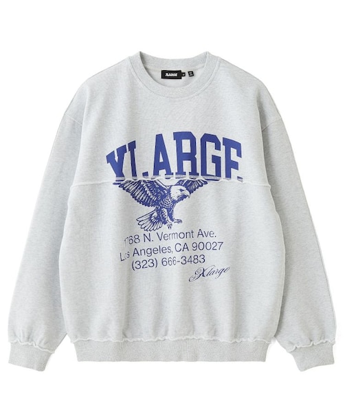 SPLIT CREWNECK SWEATSHIRT