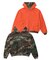 REVERSIBLE CAMO ZIP HOODED SWEATSHIRT