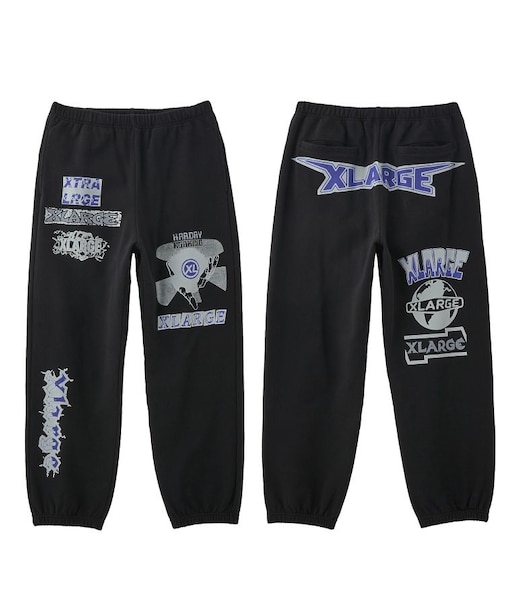MULTI LOGO SWEATPANTS