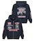 MULTI LOGO ZIP HOODED SWEATSHIRT