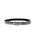 SNAKE PATTERN LEATHER BELT