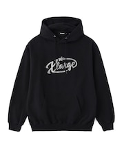 RHINESTONE STAR PULLOVER HOODED SWEATSHIRT