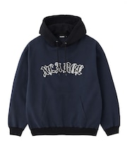 2TONE HOODED SWEATSHIRT