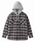 HEAVYWEIGHT FLANNEL HOODED SHIRT