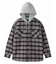 HEAVYWEIGHT FLANNEL HOODED SHIRT