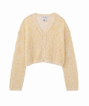 OPENWORK KNIT CARDIGAN
