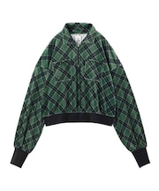 TARTAN PLAID ANORAK SHIRT