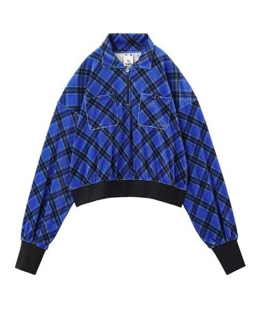 TARTAN PLAID ANORAK SHIRT