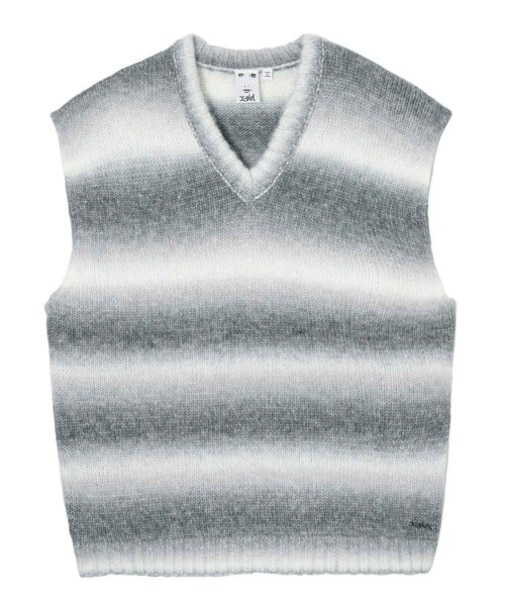 GRADATION KNIT VEST