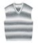 GRADATION KNIT VEST
