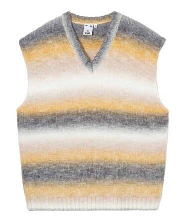 GRADATION KNIT VEST
