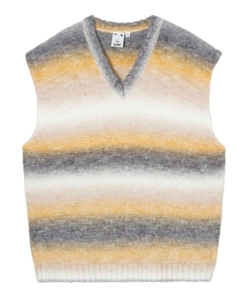 GRADATION KNIT VEST