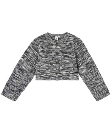 MELANGE KNIT CARDIGAN