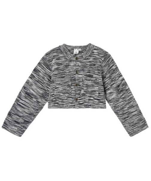 MELANGE KNIT CARDIGAN