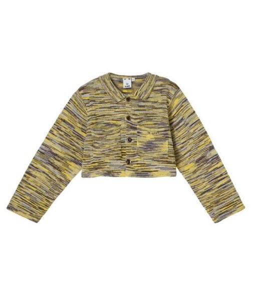 MELANGE KNIT CARDIGAN