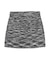 MELANGE KNIT MINI SKIRT
