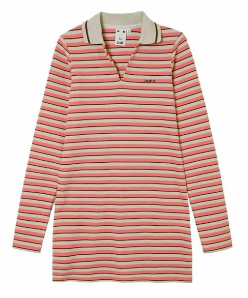 MULTI STRIPE COMPACT DRESS