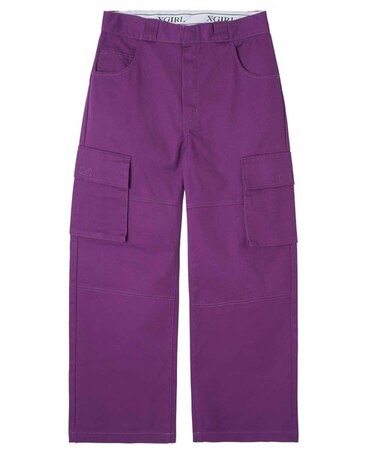 WIDE LEG CHINO PANTS