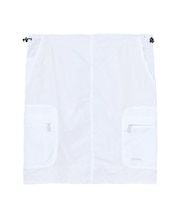 GATHERED WAIST CARGO SKIRT