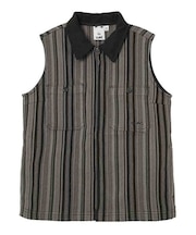 MULTI STRIPE SLEEVELESS SHIRT
