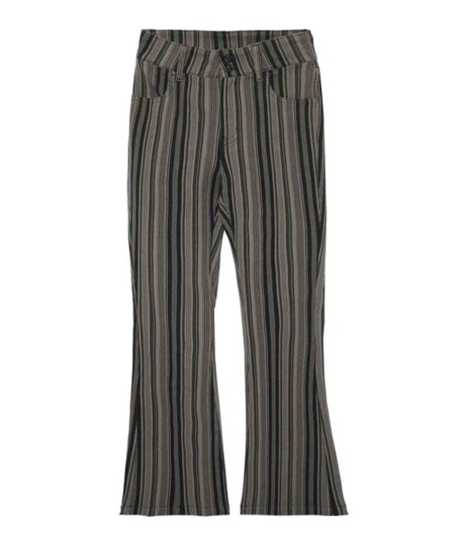 MULTI STRIPE FLARE PANTS