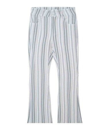MULTI STRIPE FLARE PANTS
