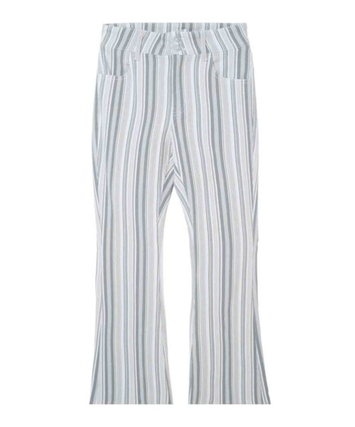 MULTI STRIPE FLARE PANTS