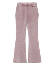 WIDE RIB FLARE PANTS
