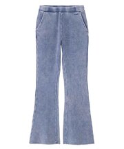 WIDE RIB FLARE PANTS