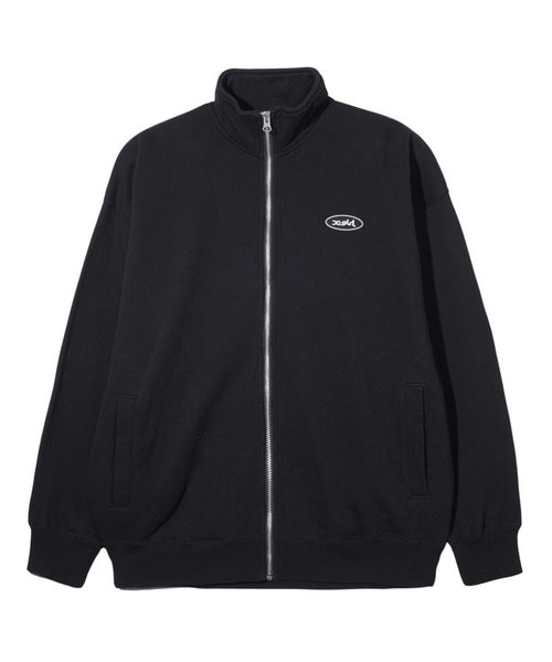 OVAL LOGO ZIP UP SWEAT TOP｜エックスガールの通販｜&mall（アンド