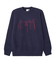 DROP STITCH LOGO KNIT TOP