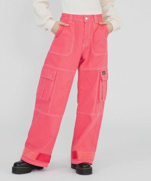 ADJUSTABLE HEM CARGO PANTS