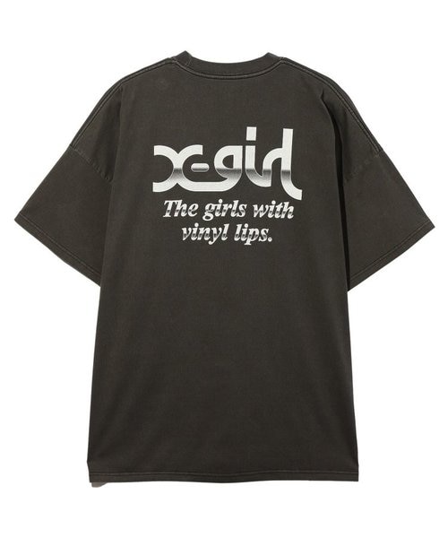 GRADATION MILLS LOGO S/S BIG TEE DRESS｜エックスガールの通販