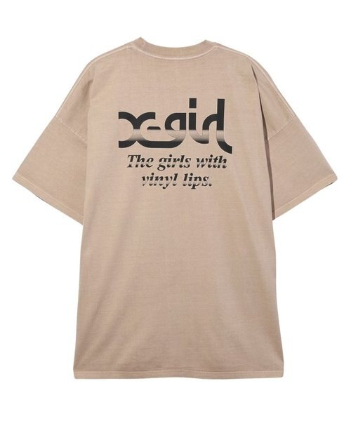 GRADATION MILLS LOGO S/S BIG TEE DRESS｜エックスガールの通販